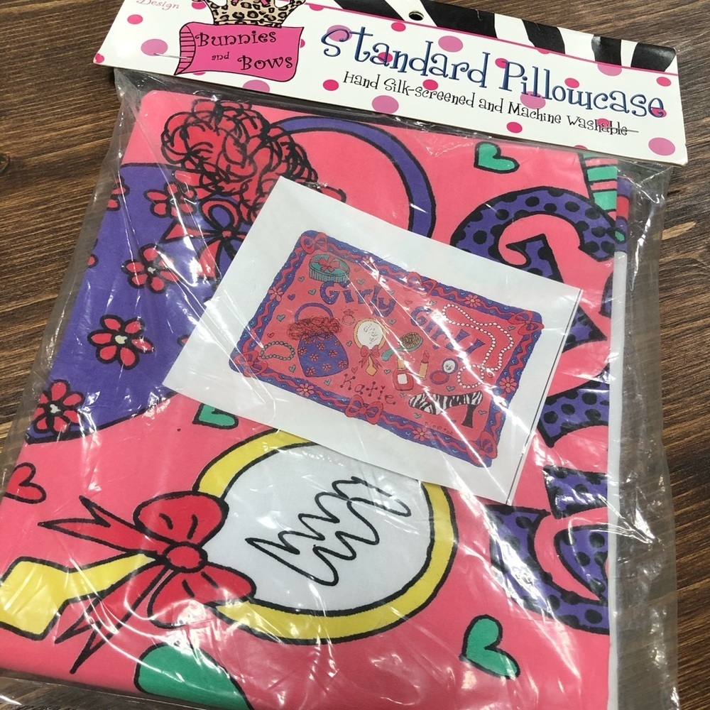 LAST ONE: NEW Girly Girl Pillowcase